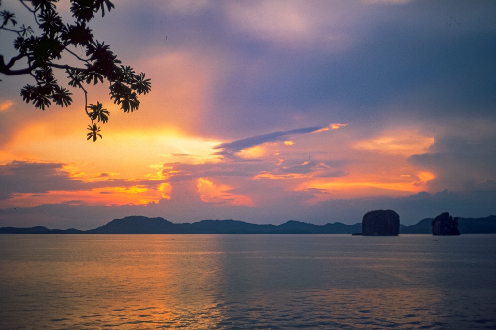 Andaman Sea Sunset, Near Krabi, Thailand