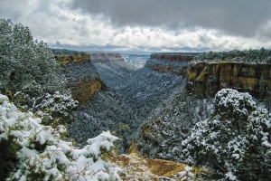 winter mesa, mesa verde national park, colorado, united states of america