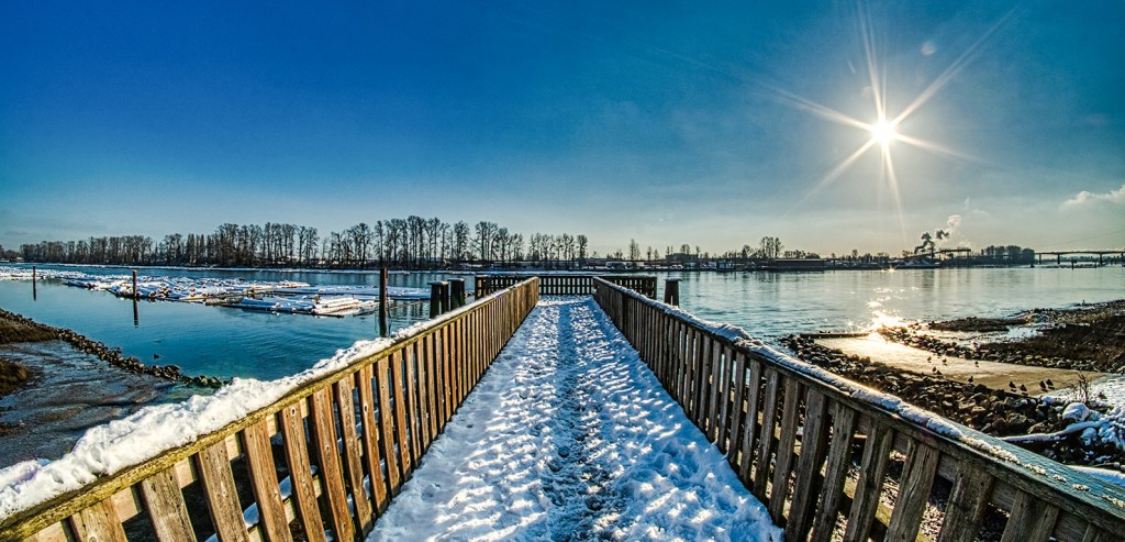 That River Flows, Fraser River, Burnaby, British Columbia, Canada
