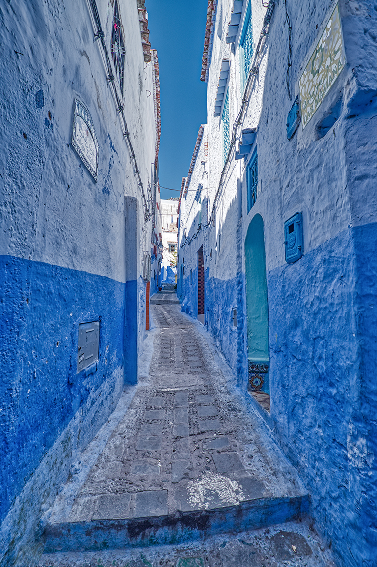 Confined Spaces, Chefchaouen, Morocco