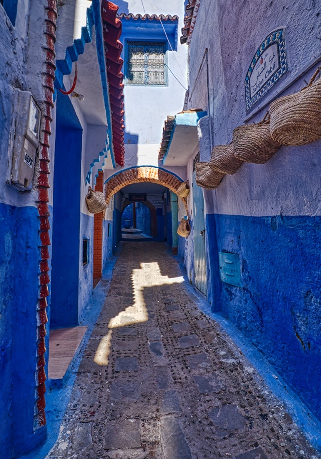 Filtered Light, Chefchaouen, Morocco