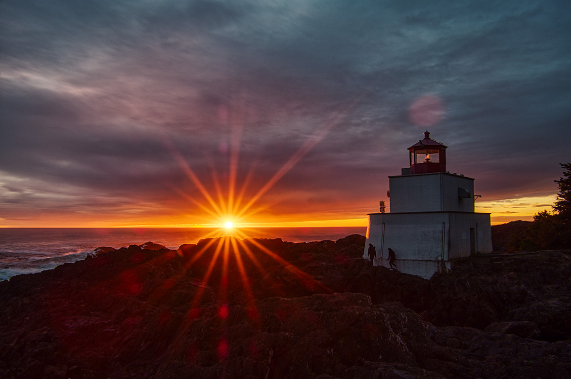 Beacons, Amphitrite Point Lighthouse, Ucluelet, British Columbia, Canada