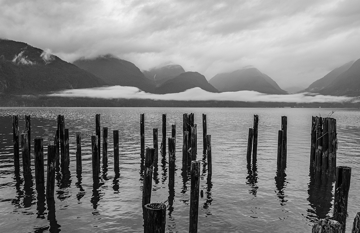 Into the Grey, Britannia Beach, Howe Sound, Sea to Sky Highway, British Columbia, Canada