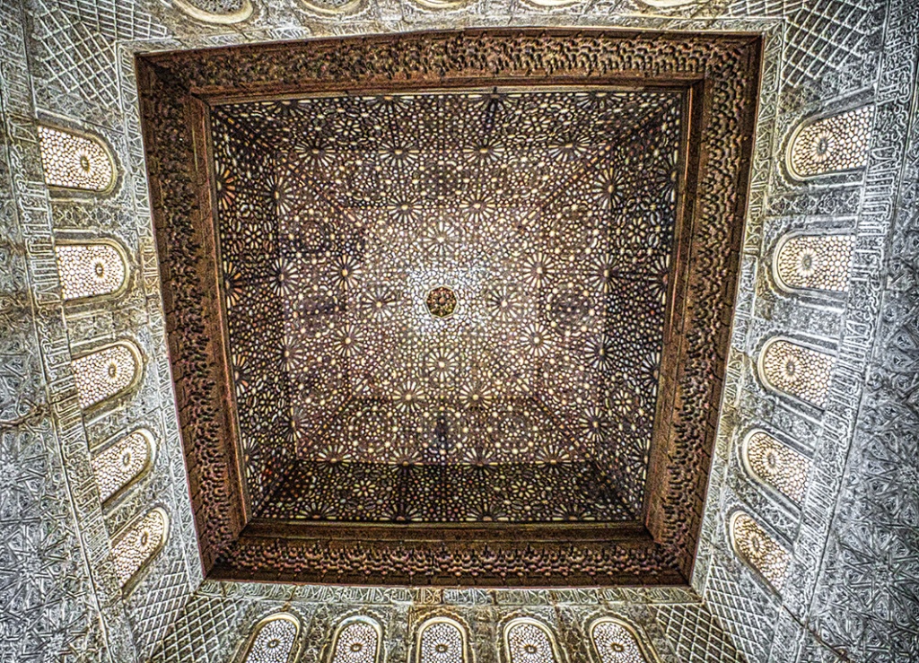 Chamber, Palacios Nazaries, Alhambra, Granada, Spain