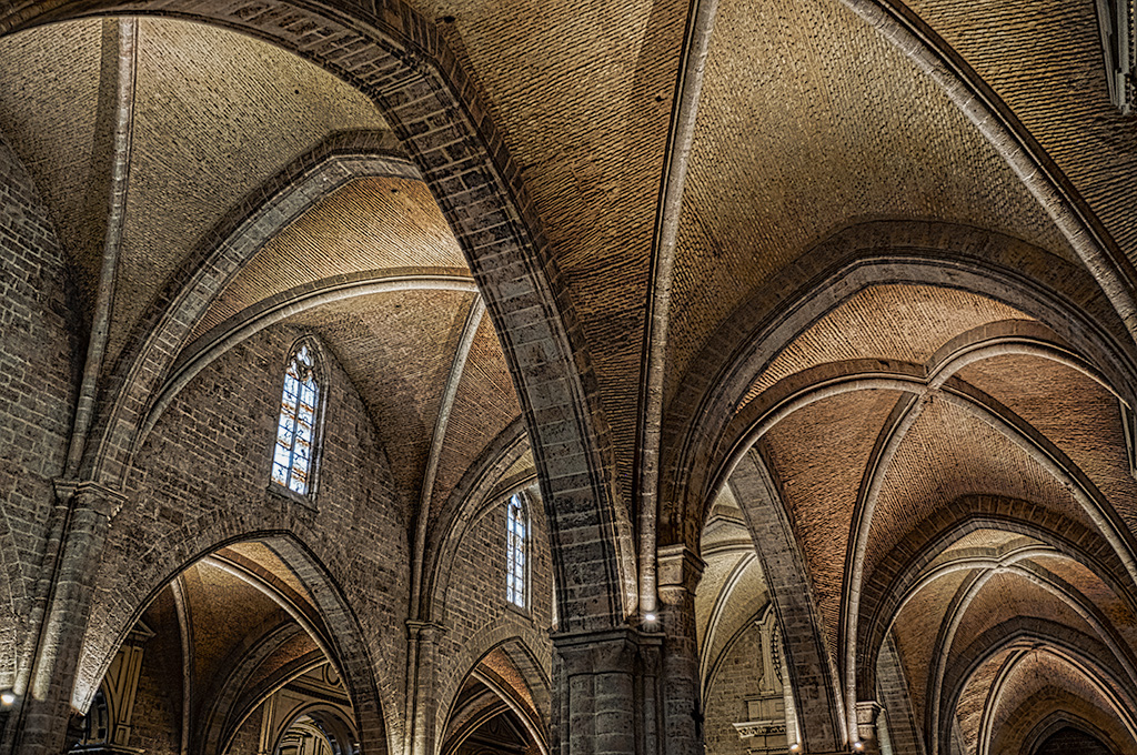 Hollowed Halls, Valencia Cathedral, Valencia, Catalonia, Spain