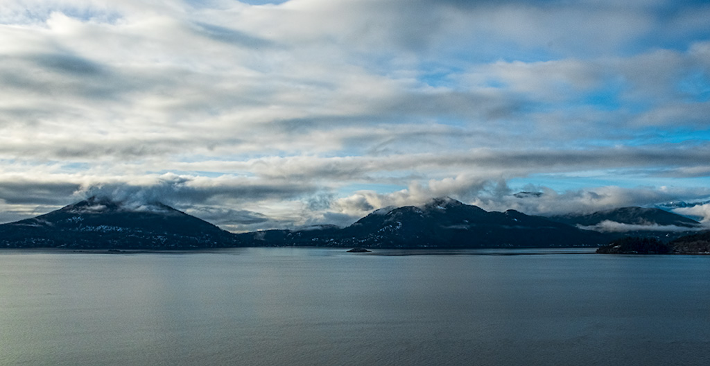 Slate Sea, Howe Sound, Sea to Sky Highway, British Columbia, Canada