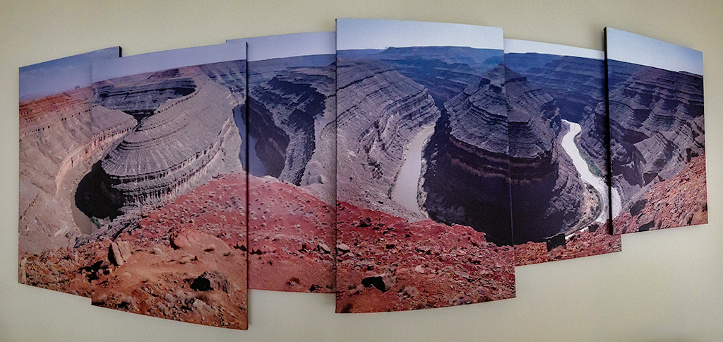 Gallery Exhibit, Goosenecks State Park, Utah, United States of America