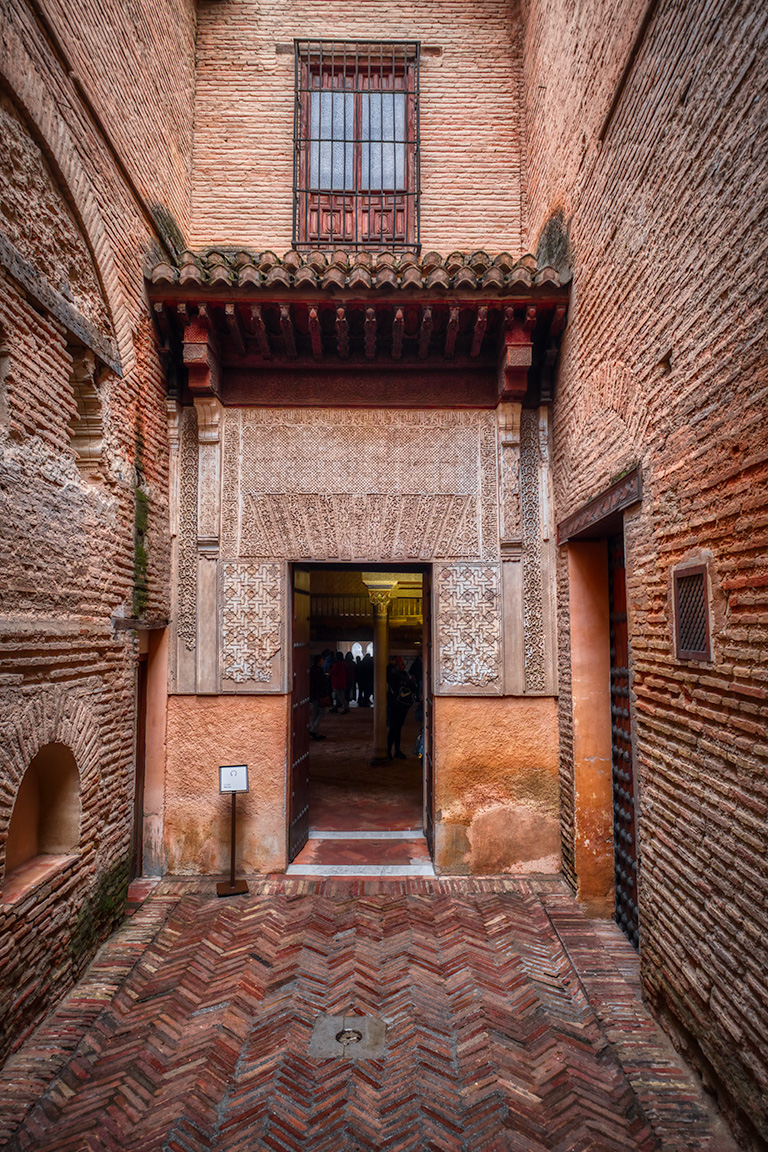 Opening, Plaza de Nazaríes, The Alhambra, Granada, Spain