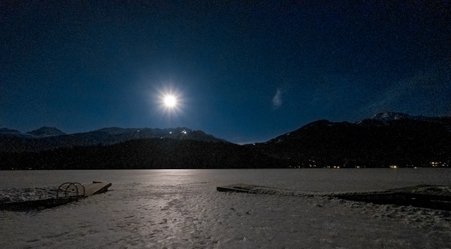 Moonrise Over Blackcomb II, Alta Lake, Whistler, British Columbia, Canada