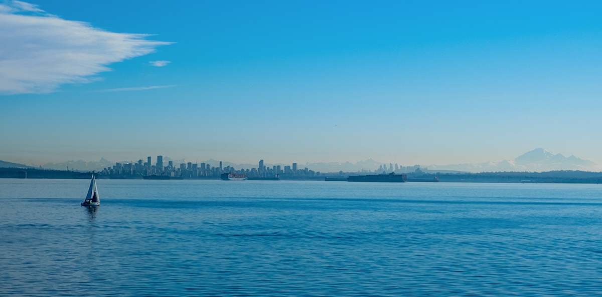 Becalmed, English Bay, Vancouver, British Columbia, Canada