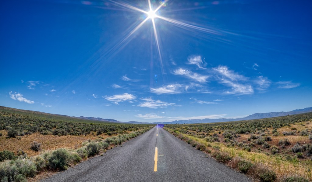 Straight Stretch, East of Susanville, California, United States of America