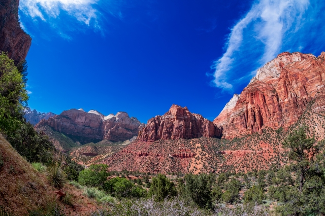 Boxed In, Zion - Mount Carmel Highway, Zion National Park, Utah, United States of America