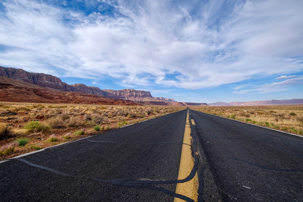 his Highway My Soul, US Hwy 89A, Marble Canyon, Vermilion Cliffs National Monument, Arizona, United States of America