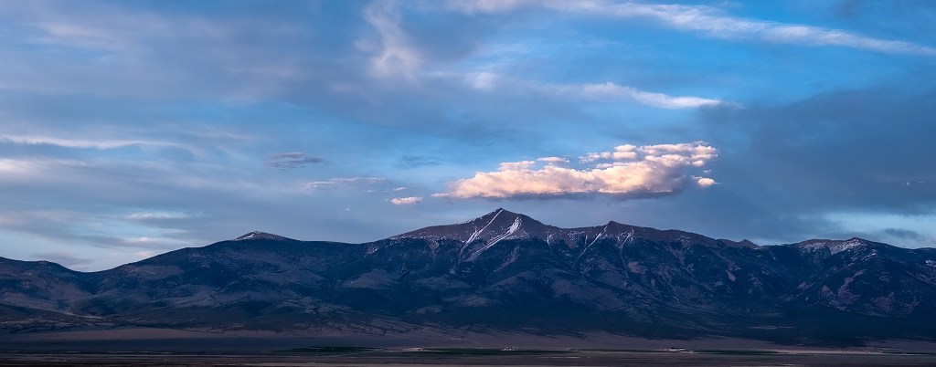 But for a Cloud, U.S. Route 50, Loneliest Road in America, Near Ely, Nevada, United States of America