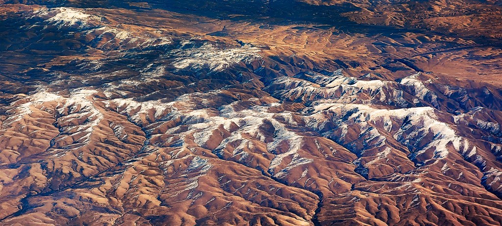 A Dusting of Rice Flour, Dry Hills, Nevada, United States of America