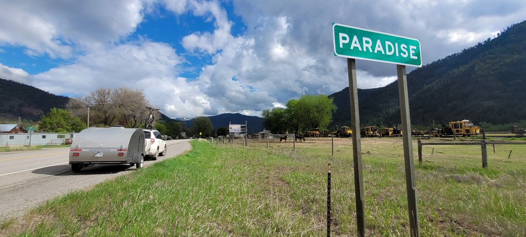 A Brief Stop in Paradise, Paradise, Montana, United States of America