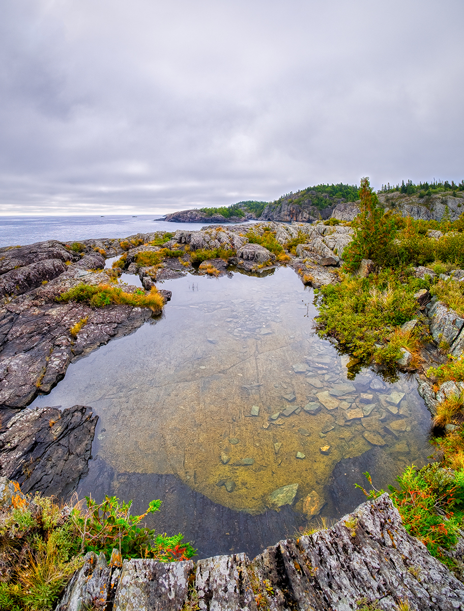 Crystalline Pool, Manito Miikana Trail, Pukaskwa National Park, Ontario, Canada