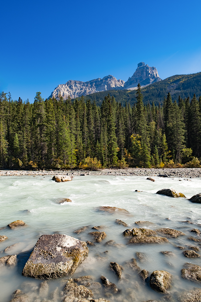From Peak to Valley, Yoho River, Yoho National Park, British Columbia, Canada