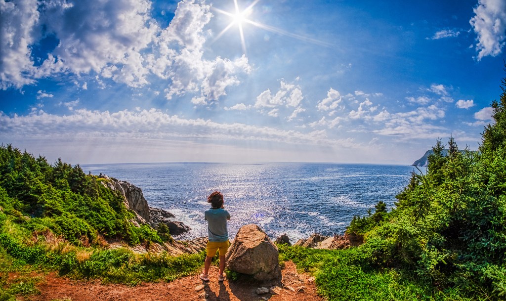 A Moment not in the Moment, Middle Head Trail, Cape Breton Highlands National Park, Nova Scotia, Canada