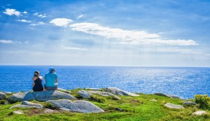 Sharing the Vast, Middle Head Trail, Cape Breton Highlands National Park, Nova Scotia, Canada