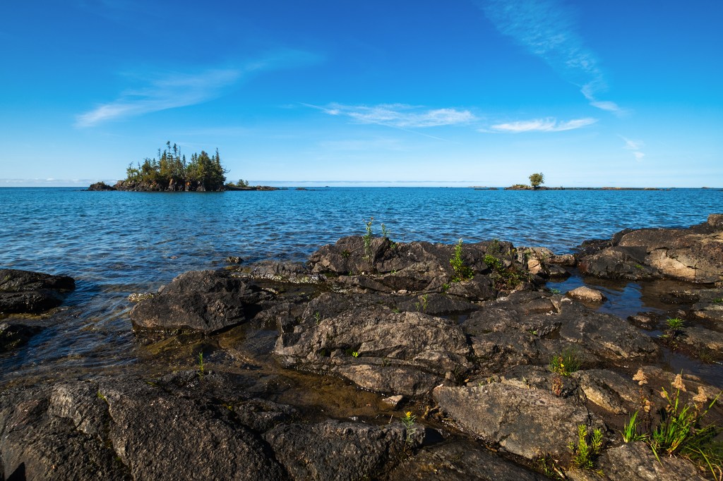 Islets, Lake Superior, Mamainse Point, Ontario, Canada