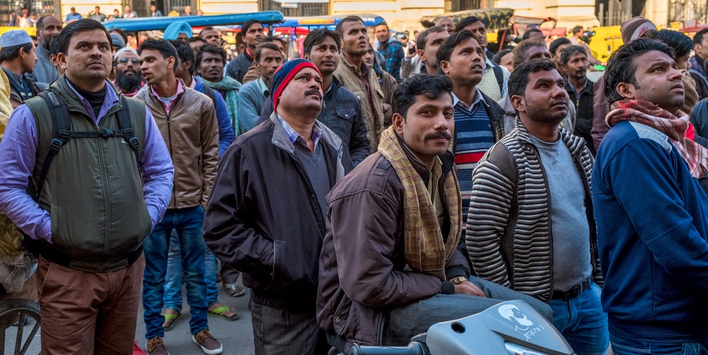 Mona Lisa Moment, Chandni Chowk (Old Delhi), New Delhi, India