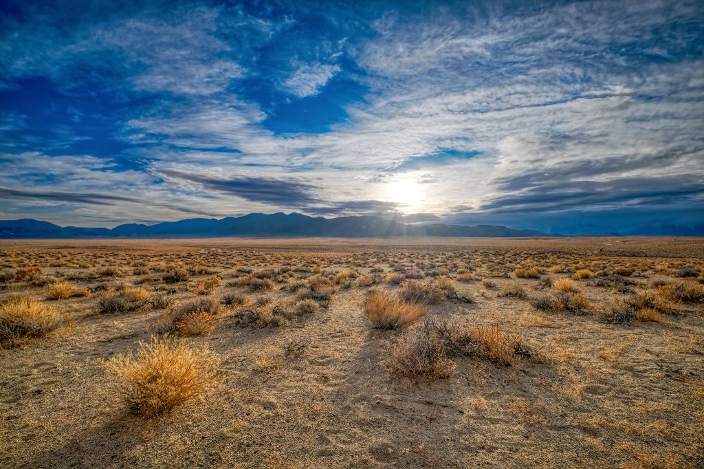 The Flood of Light, California SR 136, Keeler, California, Unied States of America