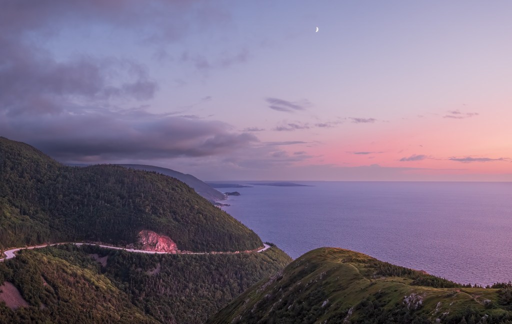 Lingering Light, Skyline Trail, Cape Breton Highlands National Park, Nova Scotia, Canada