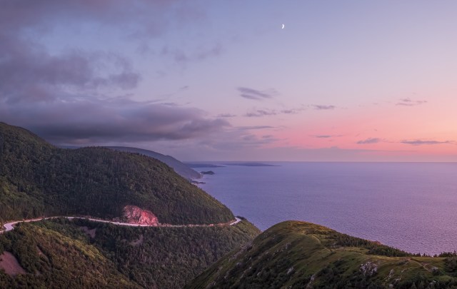 Lingering Light, Skyline Trail, Cape Breton Highlands National Park, Nova Scotia, Canada
