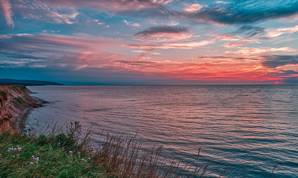 Newfoundland Sunset, Saint Davids Harbour, Newfoundland, Canada