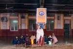 Waiting for the Train, From the New Delhi to Agra Express Train, Uttar Pradesh, India