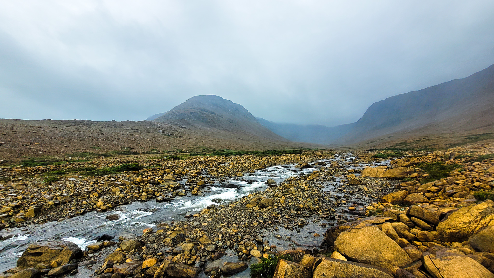 Mars-scape, Tablelands Hike, Gros Morne National Park, Newfoundland, Canada