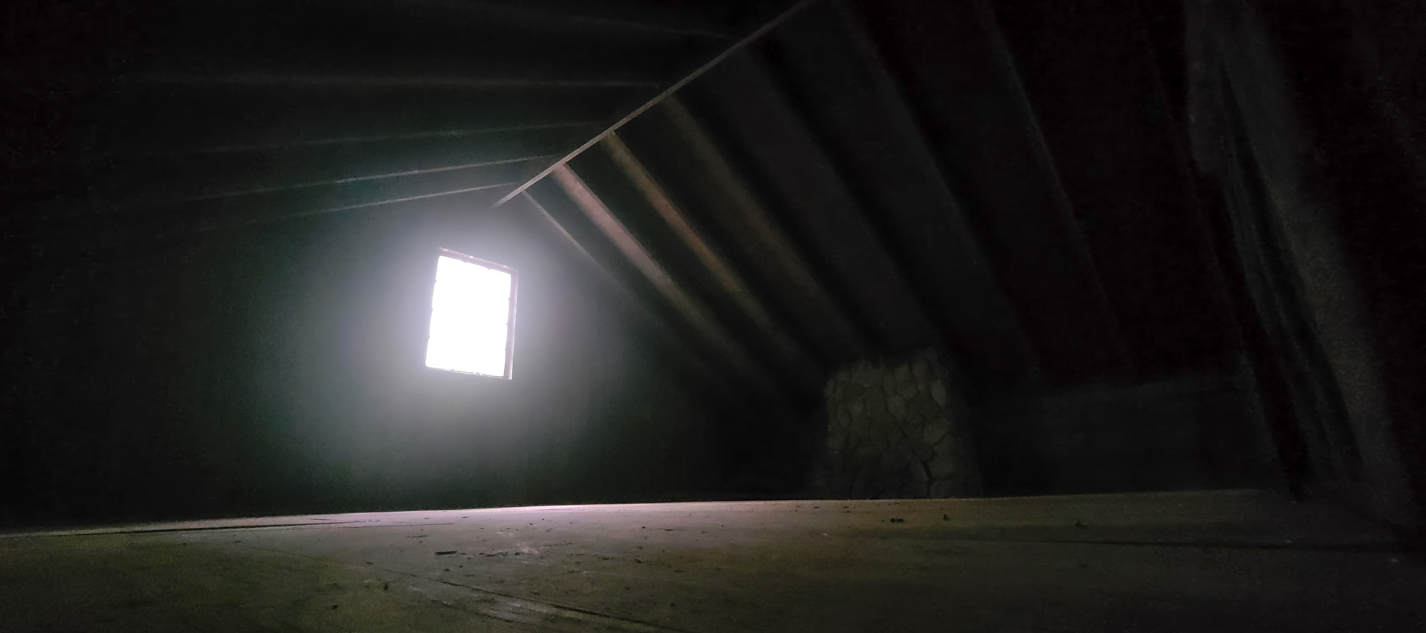 Abandoned or Empty, Cabin 2nd Floor, Panther Paintball, Surrey, British Columbia, Canada