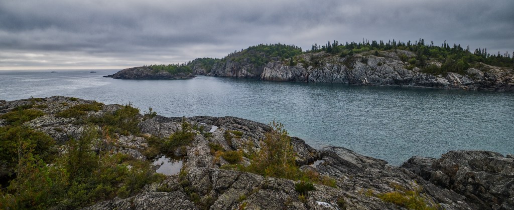 Granite Sky, Southern Headland Trail, Pukaskwa National Park, Lake Superior, Ontario, Canada