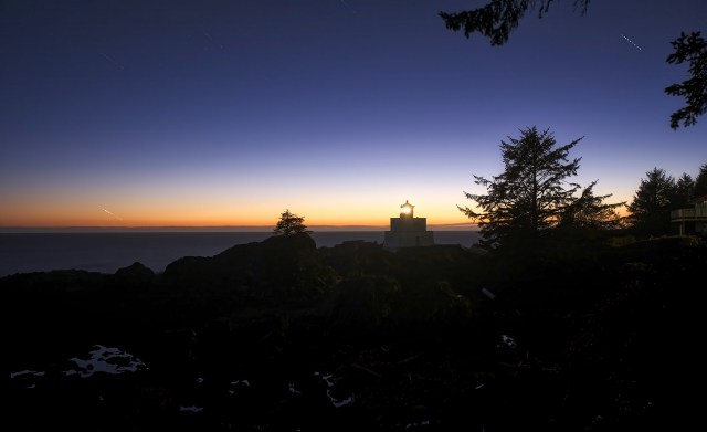 Celestial Steps, Amphitrite Point Lighthouse, Wild Pacific Trail, Ucluelet, British Columbia, Canada