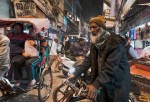 Burdens, Bicycle Rickshaw Driver, Chandni Chowk, New Delhi, India