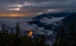 Valley Glow, Squamish River Valley, Tantalus Lookout, Sea to Sky Highway, British Columbia, Canada